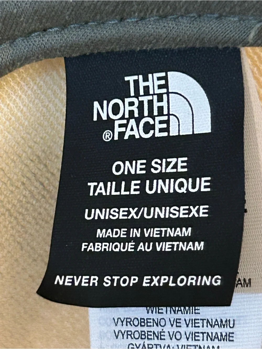 The North Face Valley Trucker Hat Yosemite Half Dome landscape patch